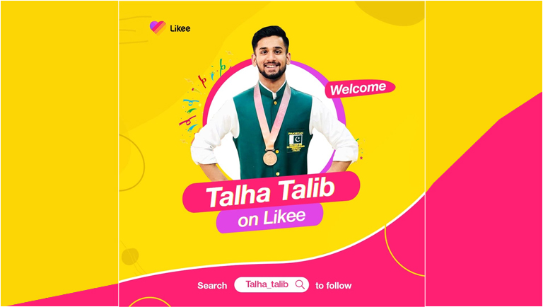 Likee promoting National Talent with Talha Talib