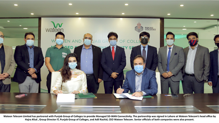 Wateen Telecom partners with Punjab Group of Colleges