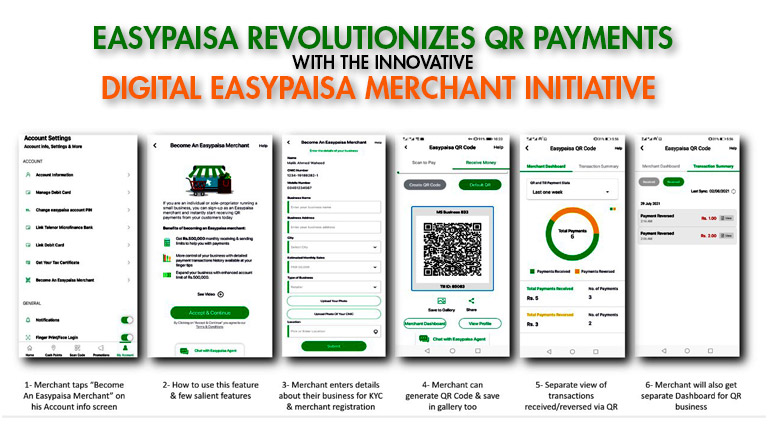 Easypaisa Revolutionizes QR Payments