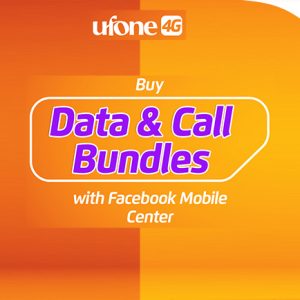 Ufone subscribers can now purchase call and data bundles within the Facebook app