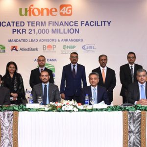 Ufone Secures its Largest Syndicated Financing