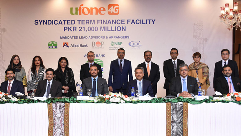 Ufone Secures its Largest Syndicated Financing