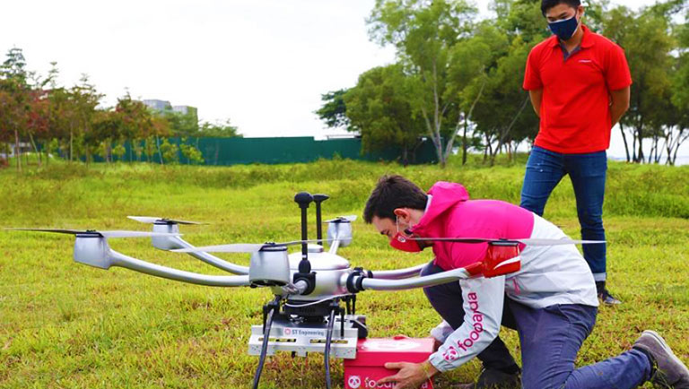 foodpanda launches food delivery by ‘Pandafly’ drones