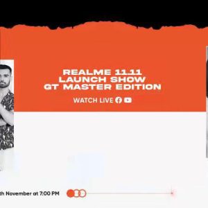 realme 11.11 Launch Show GT Master Edition