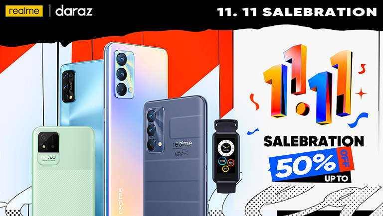 realme Brings its Biggest 11.11 Sale of up to 50% Discounts