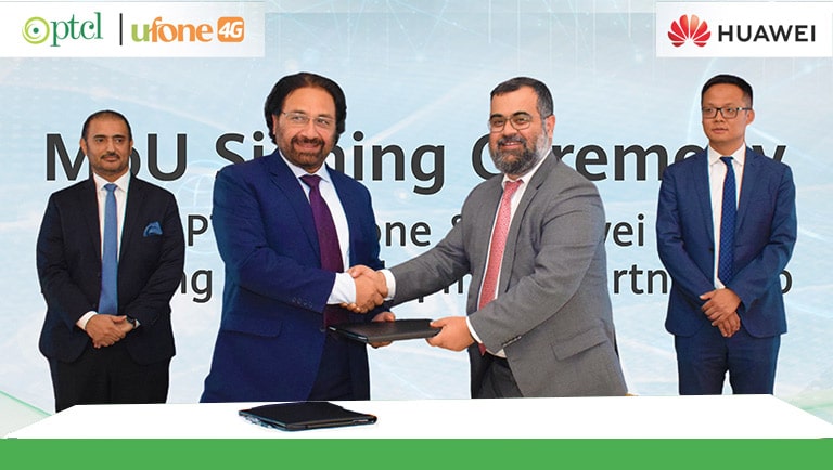 PTCL & Ufone collaborate with Huawei