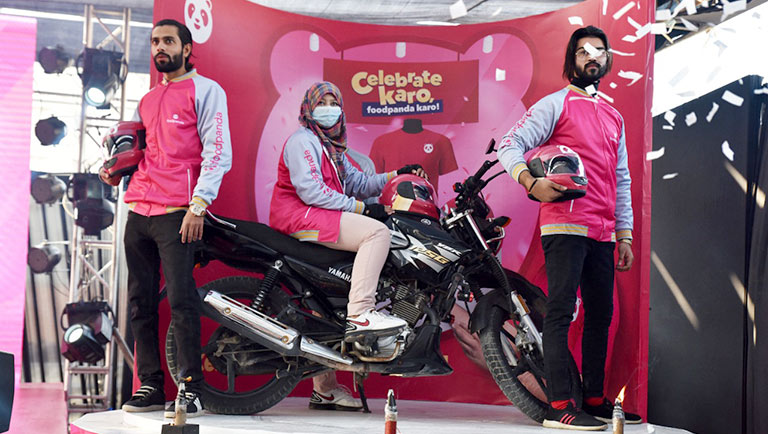 foodpanda Exhibited its Vibrant New Rider Kit