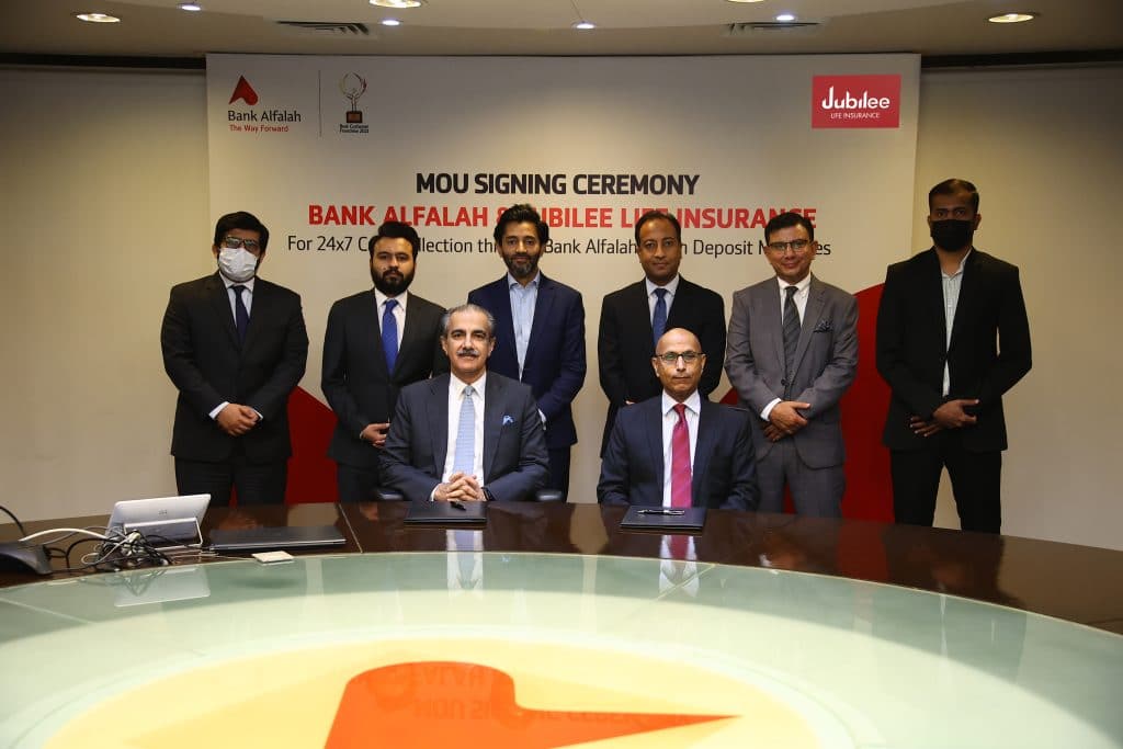 Bank Alfalah partners with Jubilee Life Insurance