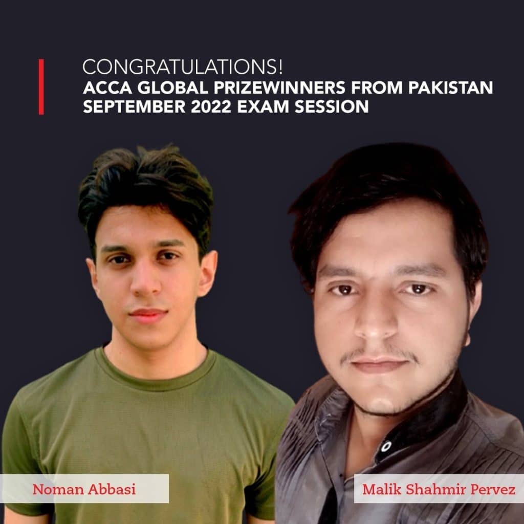 Pakistani duo among ACCA’s global prizewinning students￼￼￼