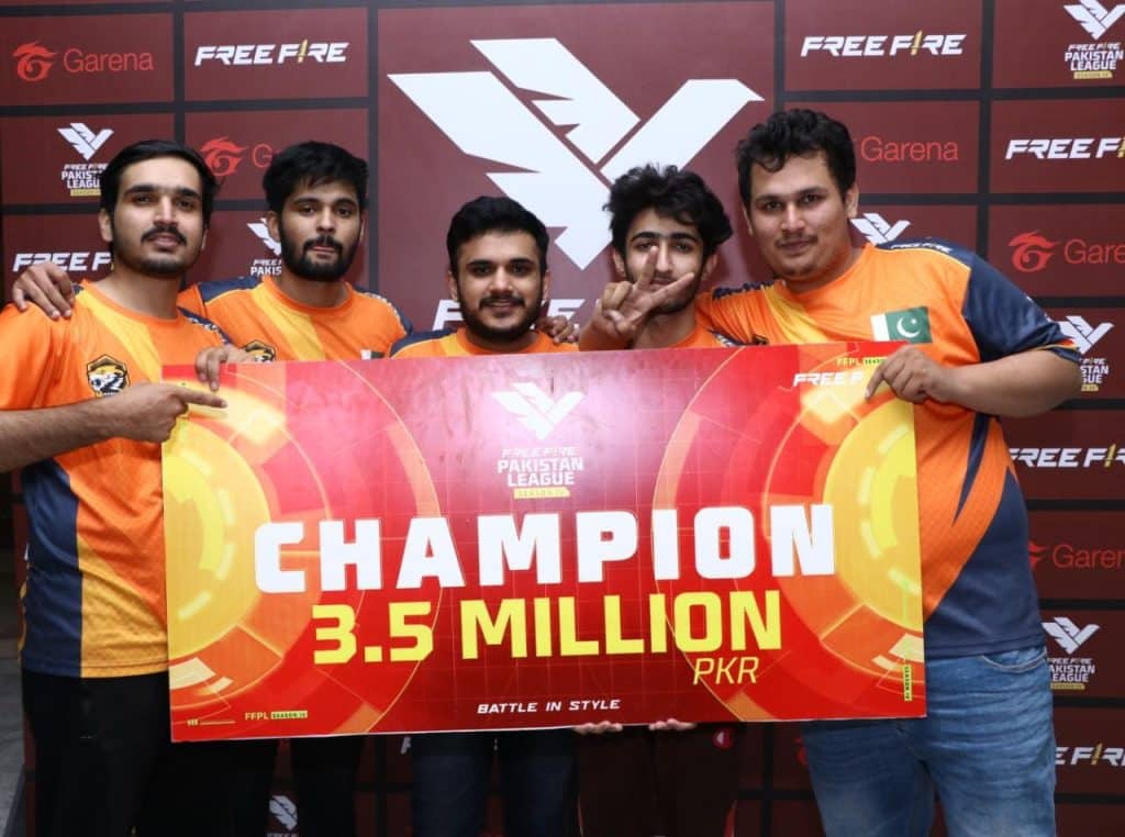 Hotshot Esports, first two-time FFPL winner to represent Pakistan at the Free Fire World Series in Thailand￼￼￼