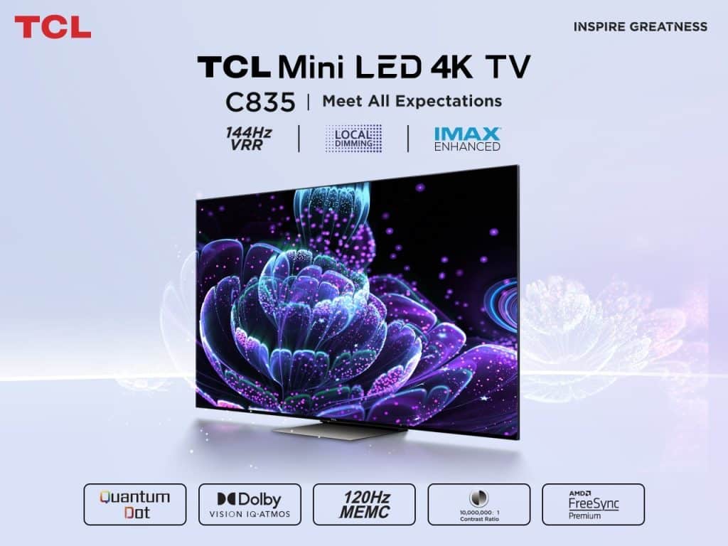 Enhance Your TV Experience with TCL Mini LED TV C835￼￼￼