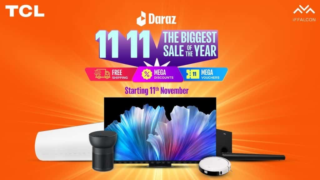 TCL and Daraz come together for biggest 11.11 sale of the year￼￼￼