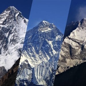 World's Top 20 Highest Mountains with Height in Meters