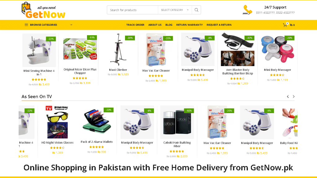 Getnow.pk Quality Products with Free Shipping