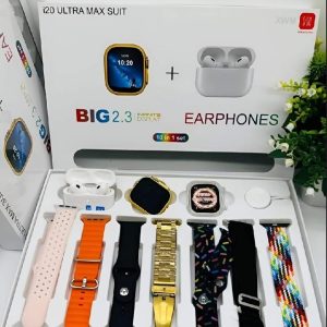 i20 Ultra Max Suit with Earphones 7 in 1 Set