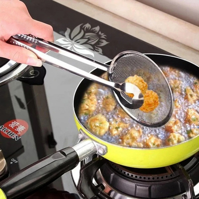 Frying Strainer Tongs