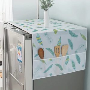 Printed Fridge Dust Cover Medium