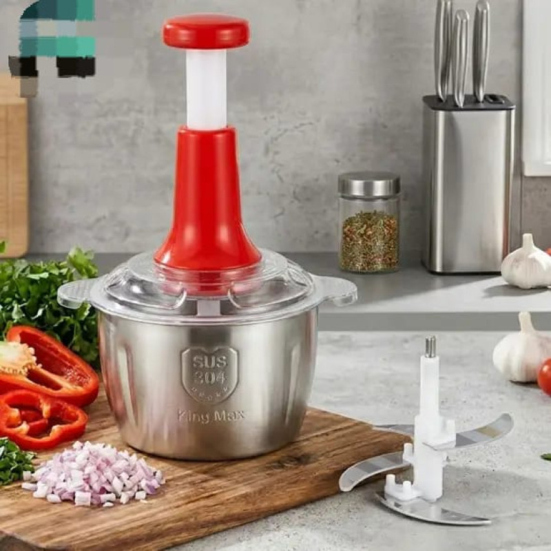 Hand Push Manual Chopper 2L - Image 3