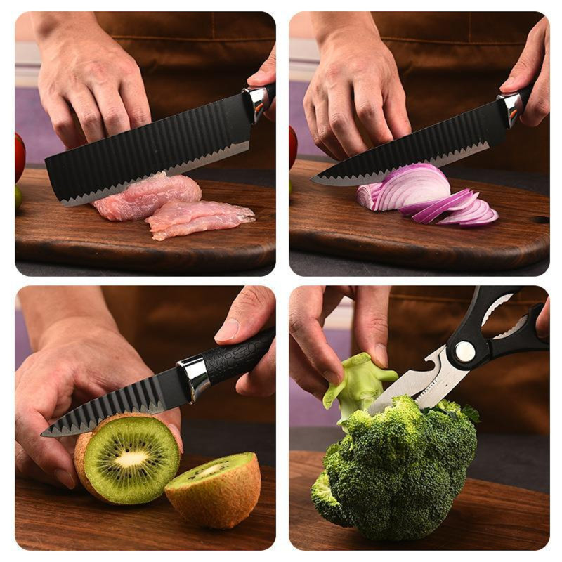 6-Piece Stainless Steel Knife Set - Image 3