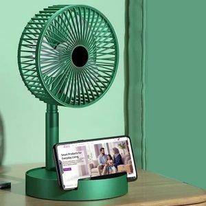 Telescopic Rechargeable Folding Fan