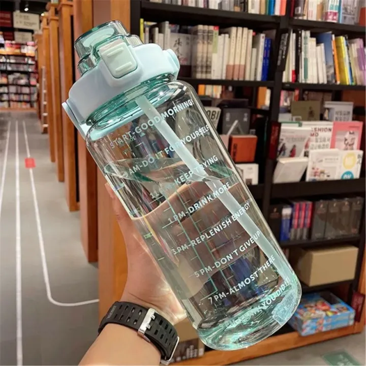 Transparent Drinking Water Bottle 2L - Image 3