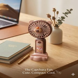 Capybara Mini Rechargeable Fan